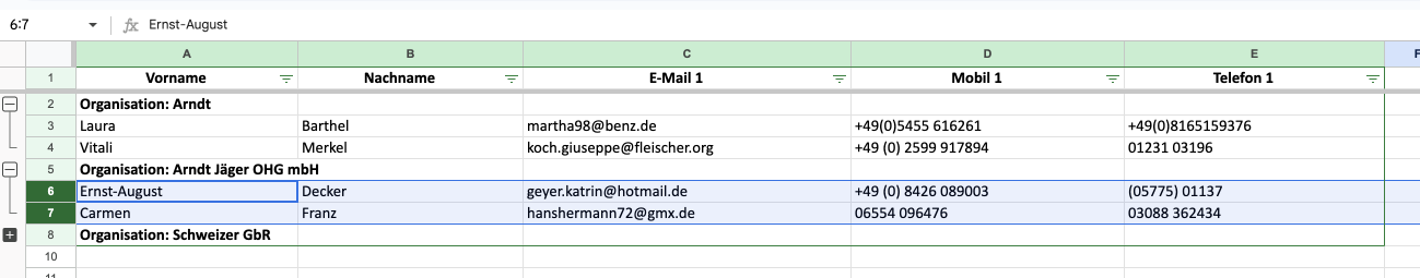 Excel Datei
