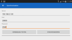 MD Adressbuch for Android™ Synchronisation